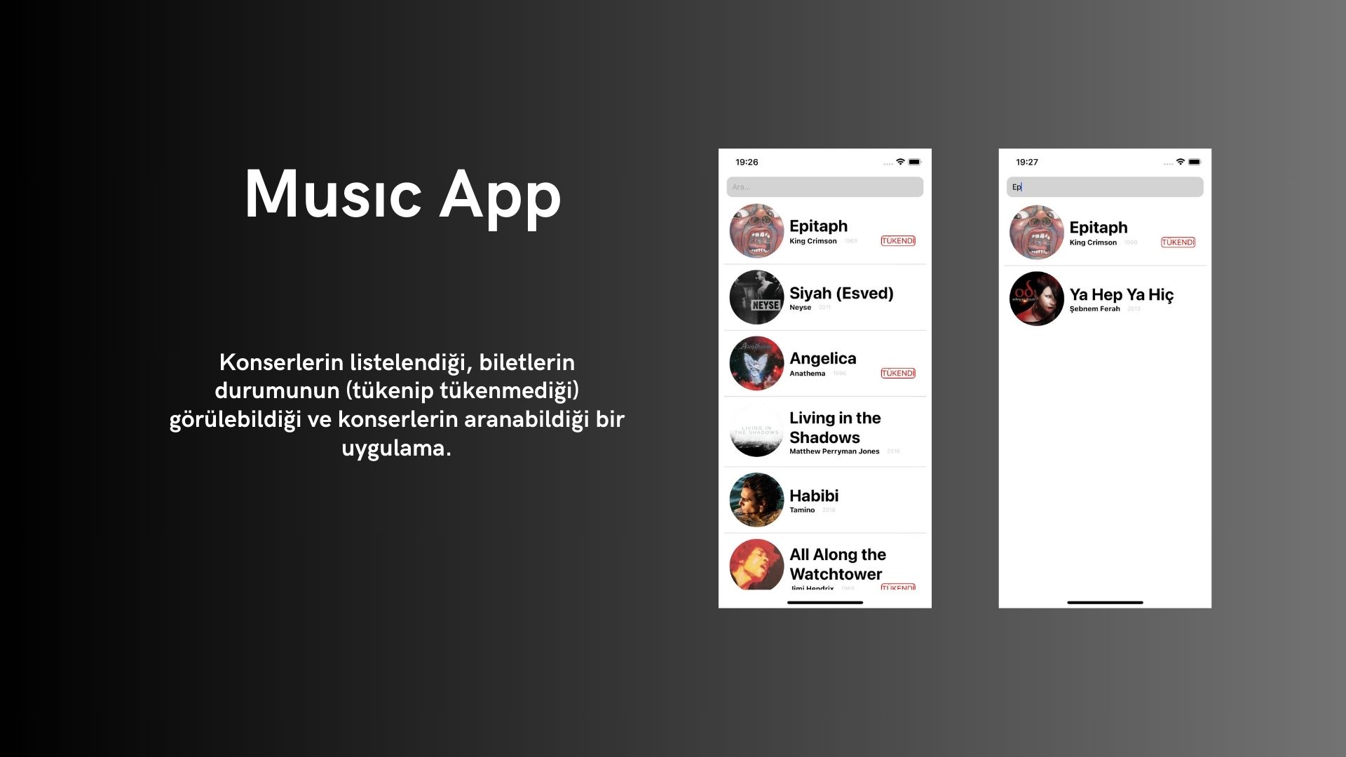 Music App 1
