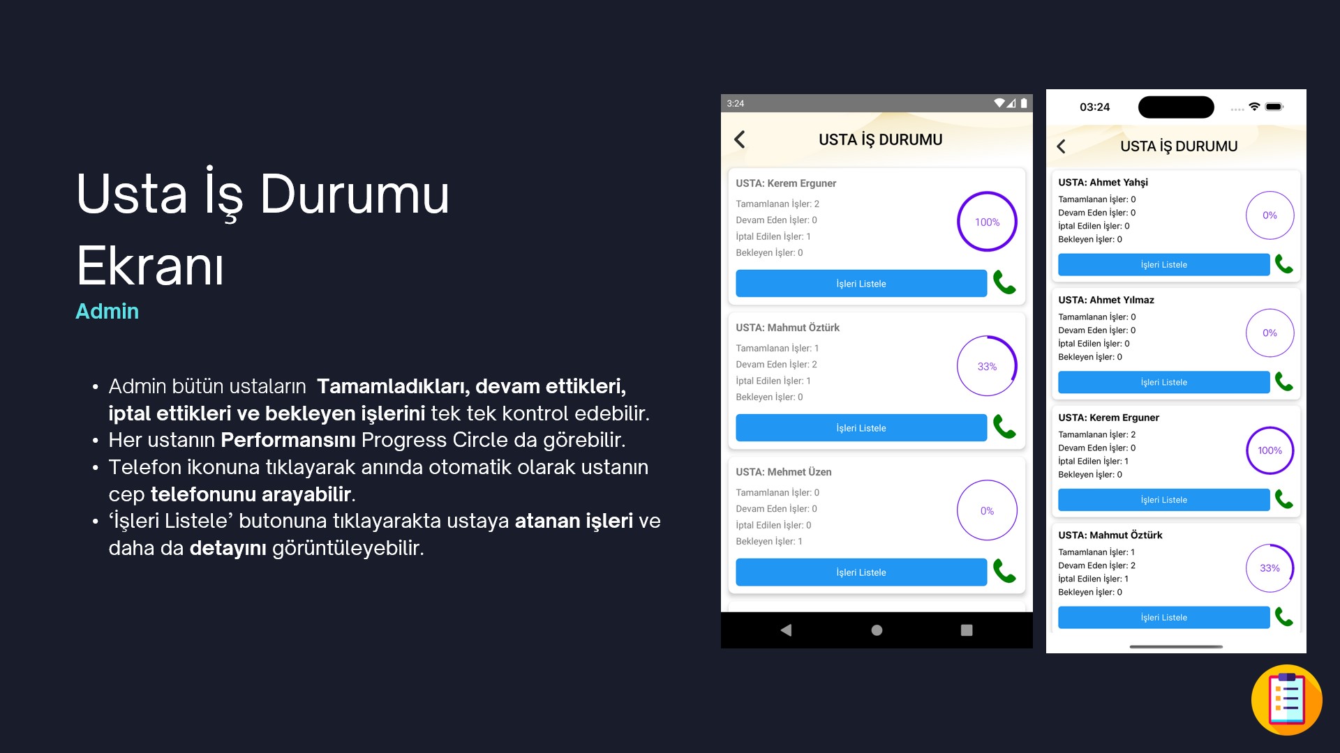 Saha İçi Yönetim Sistemi 10