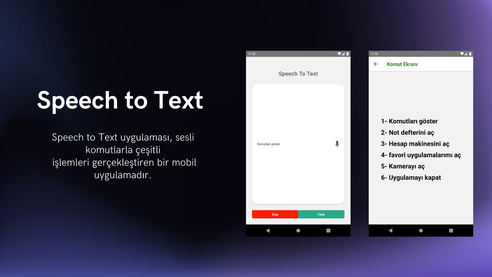 Speech to Text 1